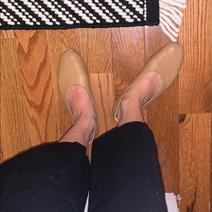 Everlane “The Day Glove” in caramel, size 6